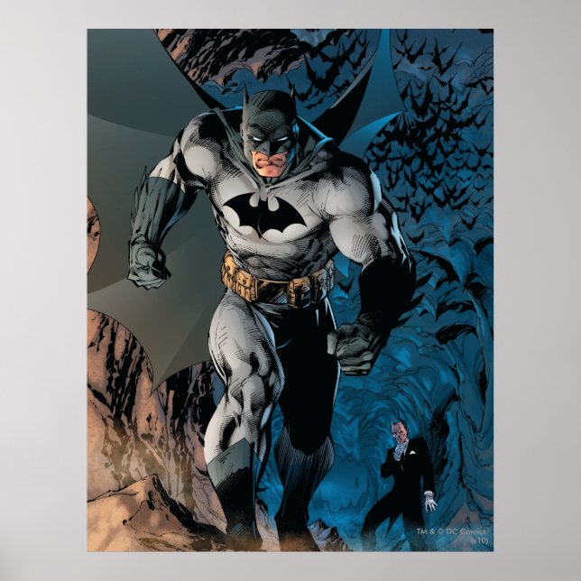 Batman Lämnar Fladdermus Cave Poster (Framsidan)