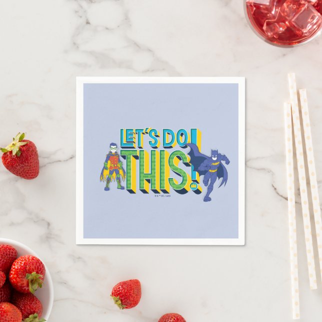 Batman | Låt oss göra detta Pappersservett (Insitu)