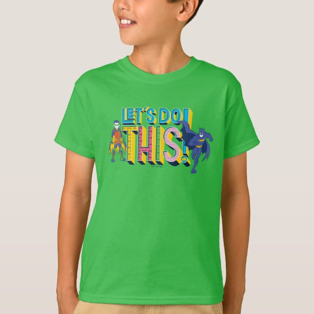 Batman | Låt oss göra detta T Shirt (Framsida)