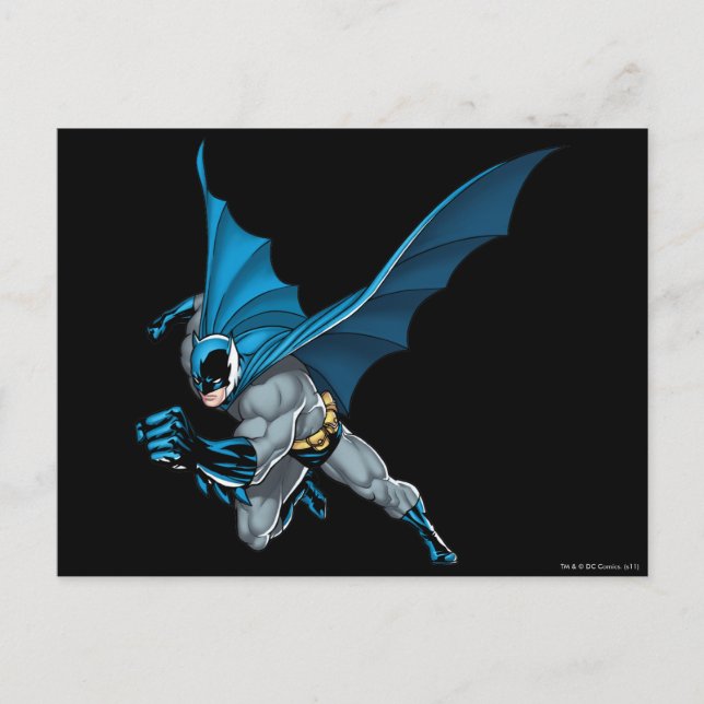 Batman Leaps - Arm Forward Vykort (Framsida)