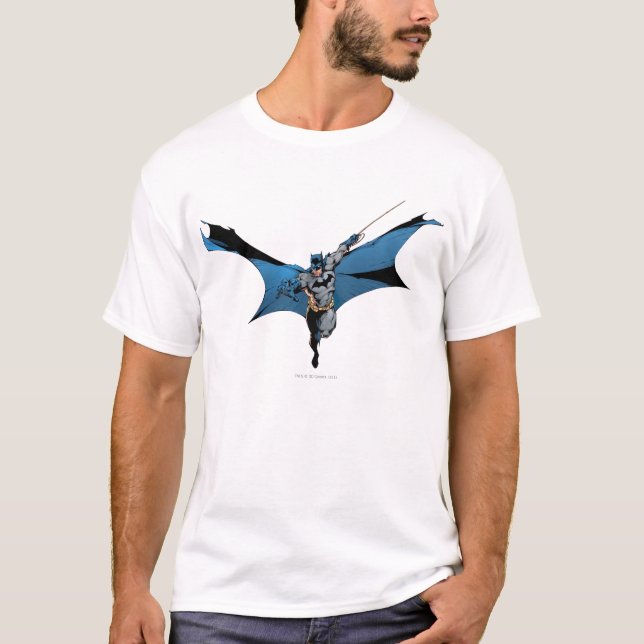 Batman leaps med rep t shirt (Framsida)