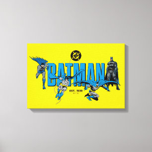 Batman Legends Forever Grafik Canvastryck
