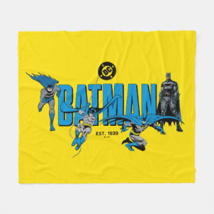 Batman Legends Forever Grafik Fleecefilt