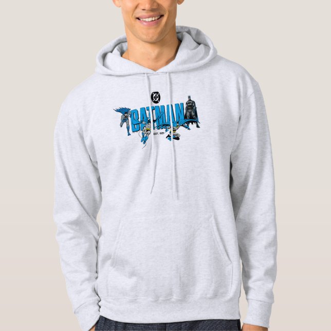 Batman Legends Forever Grafik Hoodie (Framsida)