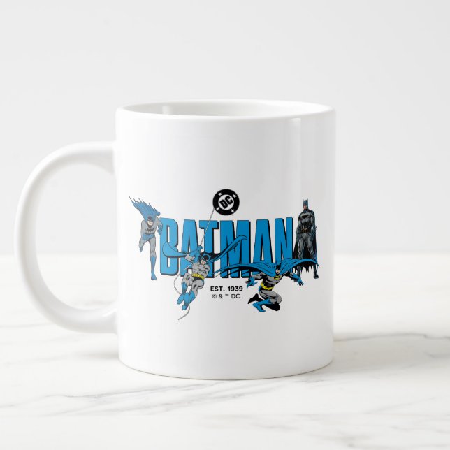 Batman Legends Forever Grafik Jumbo Mugg (Vänster)