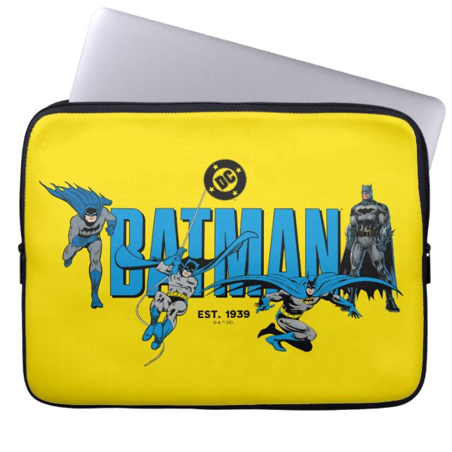 Batman Legends Forever Grafik Laptop Fodral (Framsidan)