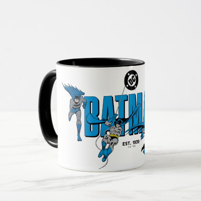 Batman Legends Forever Grafik Mugg (Framsida vänster)