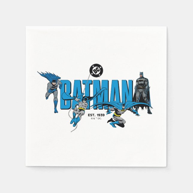 Batman Legends Forever Grafik Pappersservett (Framsidan)