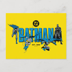 Batman Legends Forever Grafik Vykort