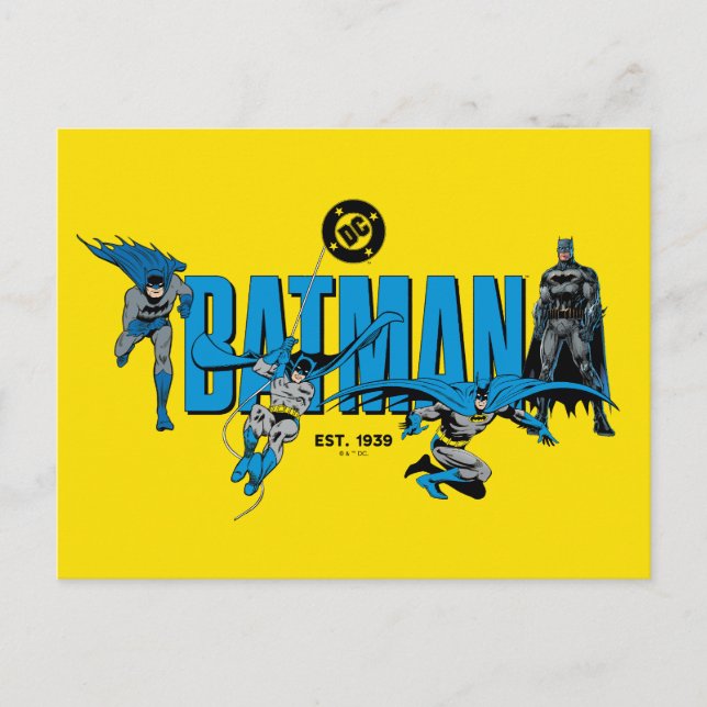 Batman Legends Forever Grafik Vykort (Framsida)