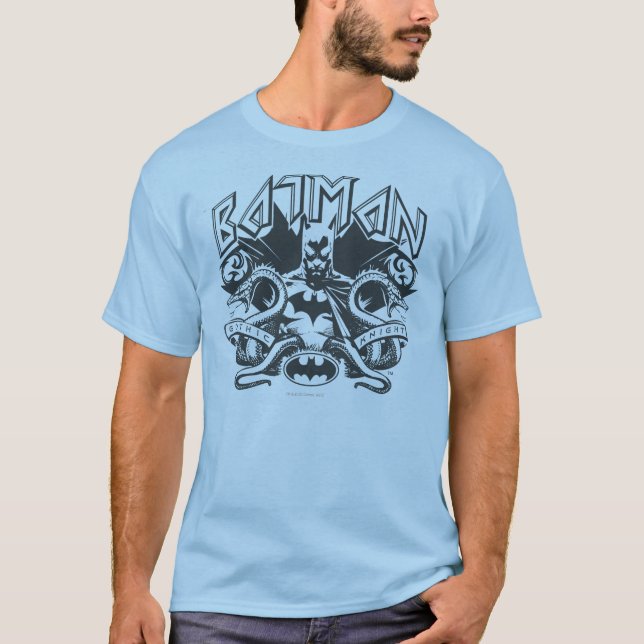 Batman | Logotyp för ögonblicksbilder Tee (Framsida)