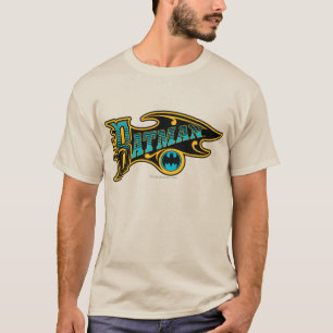 Batman Logotyp för turkos Vintage Tee