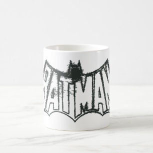 Batman Logotyp för Vintage-symbol Kaffemugg