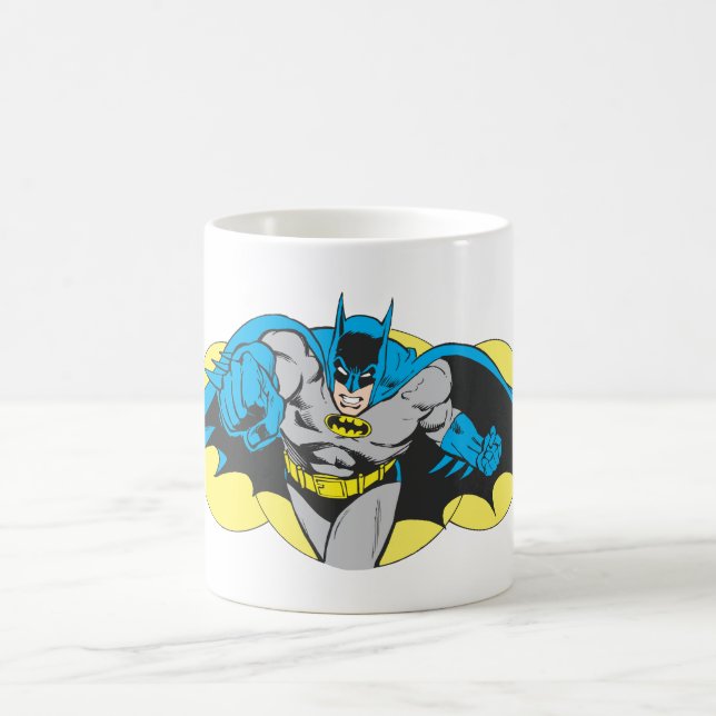 Batman Lunges Forward Kaffemugg (Center)