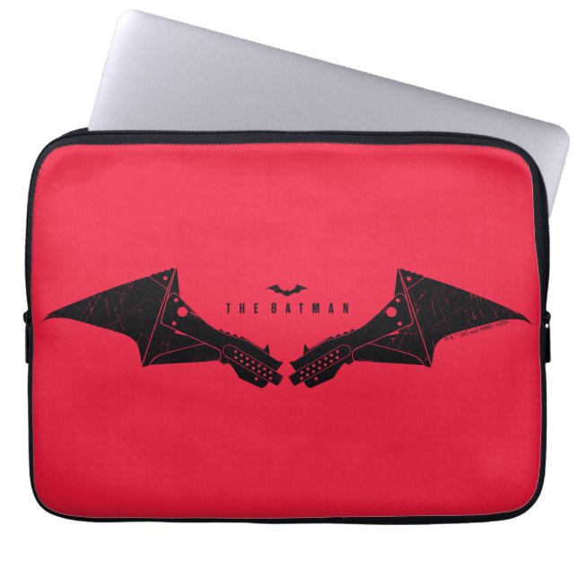 Batman Mechanical Fladdermus Vingar Laptop Fodral (Framsidan)