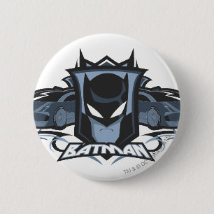 Batman med BatMobes Knapp