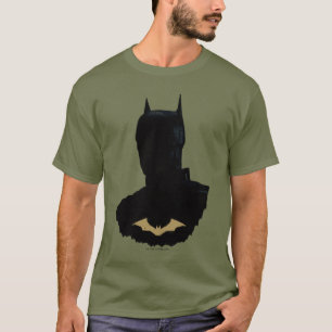 Batman med gyllene Fladdermus-symbolen T Shirt