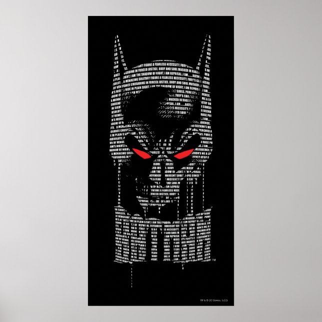 Batman med Mantra Poster (Framsidan)
