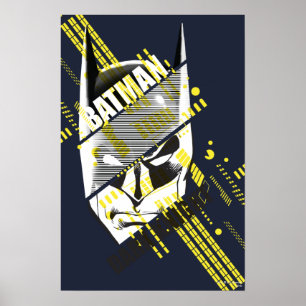 Batman Mörk Knight Futuristiska Poster