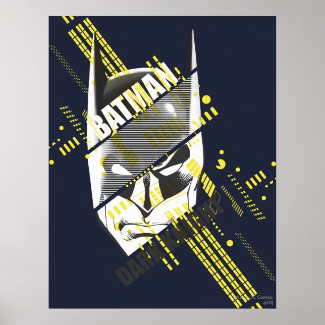 Batman Mörk Knight Futuristiska Poster (Framsidan)