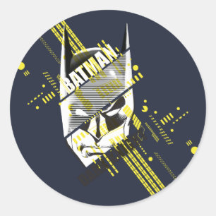Batman Mörk Knight Futuristiska Runt Klistermärke