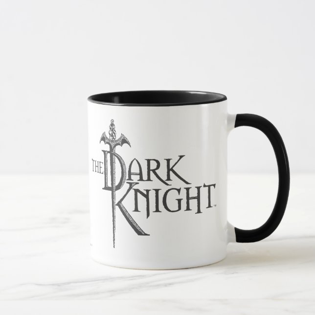 Batman Mörk Knight | Namn Brown Logotyp Mugg (Höger)