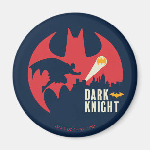 Batman Mörken Knight Fladdermus Logotyp Magnet