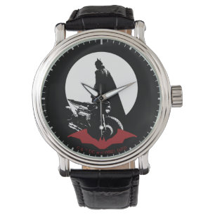 Batman Motorcle Silhouette Armbandsur