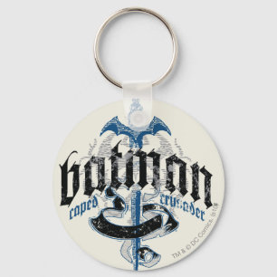 Batman Namn med Word-Logotyp Nyckelring