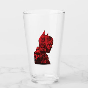 Batman Newspaper Silhouette Glaskopp