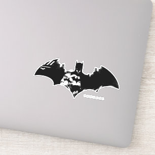 Batman och Gotham Silhouette Fladdermus Logotyp Klistermärken