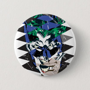 Batman och Joker Collage Knapp