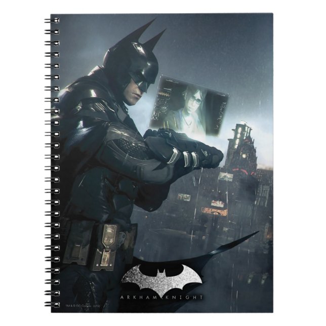 Batman och Oracle Anteckningsbok (Framsidan)