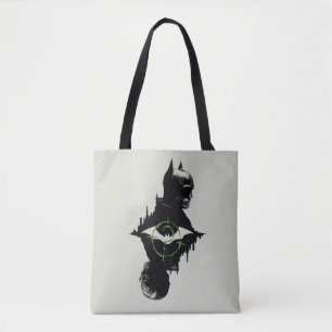 Batman- och Riddler-grafik med dubbla tecken Tygkasse