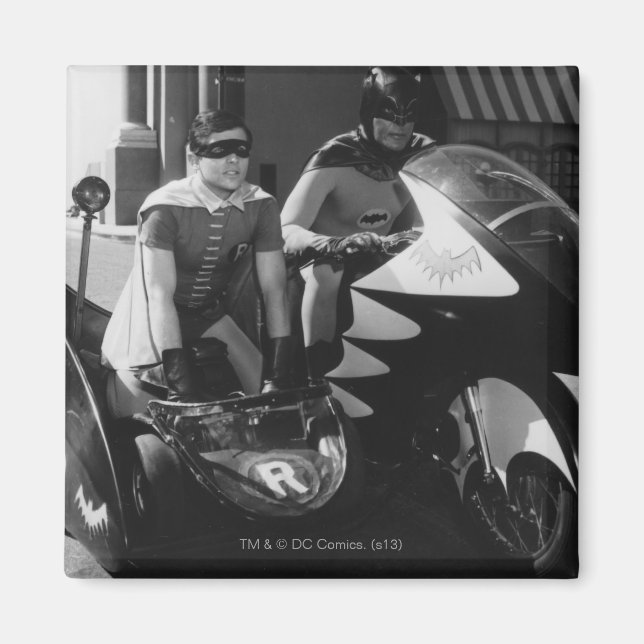Batman och Robin i Batcle Magnet (Framsidan)