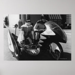 Batman och Robin i Batcle Poster