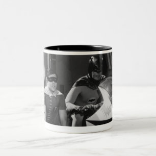 Batman och Robin i Batcle Två-Tonad Mugg