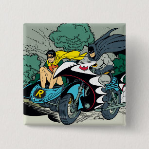 Batman och Robin in Batcle Knapp