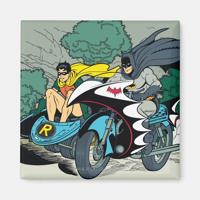 Batman och Robin in Batcle Magnet (Framsidan)