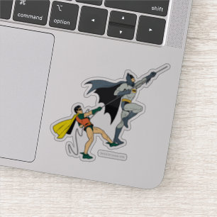 Batman och Robin Klib Klistermärken