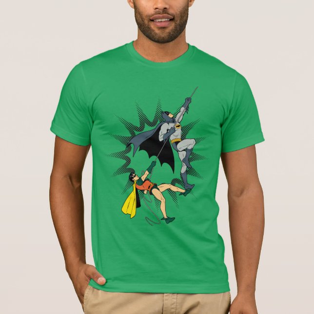 Batman och Robin Klib Tee Shirt (Framsida)
