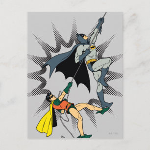 Batman och Robin Klib Vykort