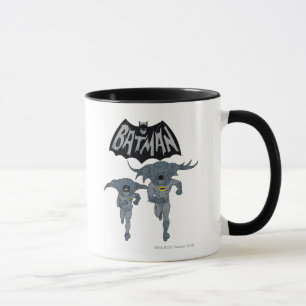 Batman och Robin med Logotyp-grafik Mugg