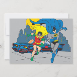 Batman och Robin Running