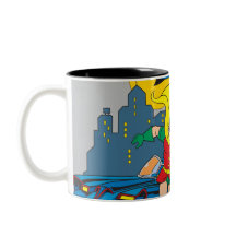 Batman och Robin Running