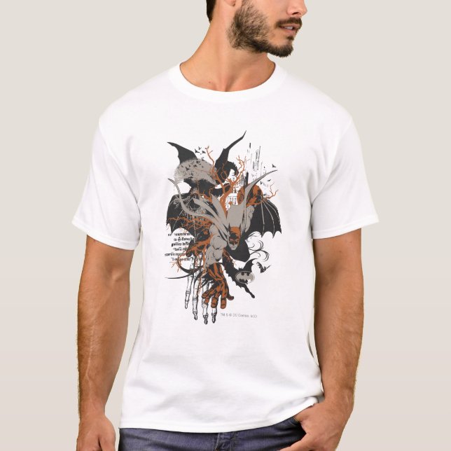 Batman och Träd Tee (Framsida)