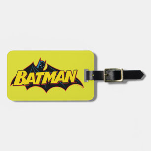Batman   OLD SCHOOL LOGOTYP Bagagebricka