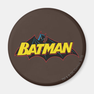 Batman OLD SCHOOL LOGOTYP Magnet