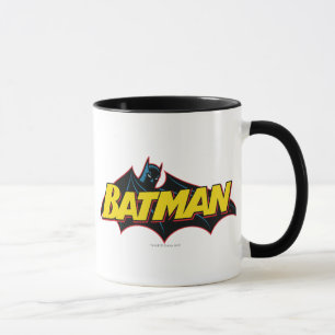 Batman OLD SCHOOL LOGOTYP Mugg