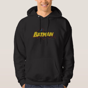 Batman   OLD SCHOOL LOGOTYP Sweatshirt Med Luva